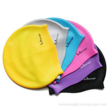 Hot sell silicone swimming cap with waterproof paypal accept